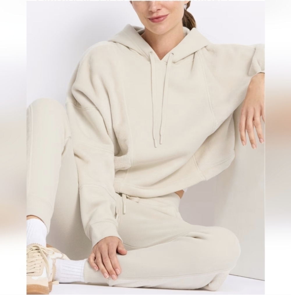 THREADS 4 THOUGHT - Fleece Sherpa Pullover Sweatshirt - Picture 4 of 5